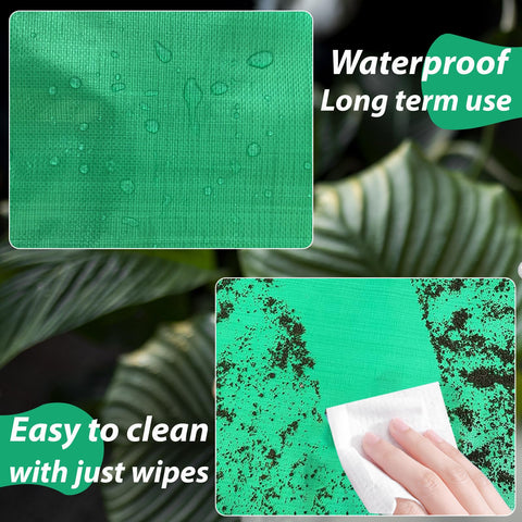 HejVulkan repotting mat easy to clean with a quick wipe after use