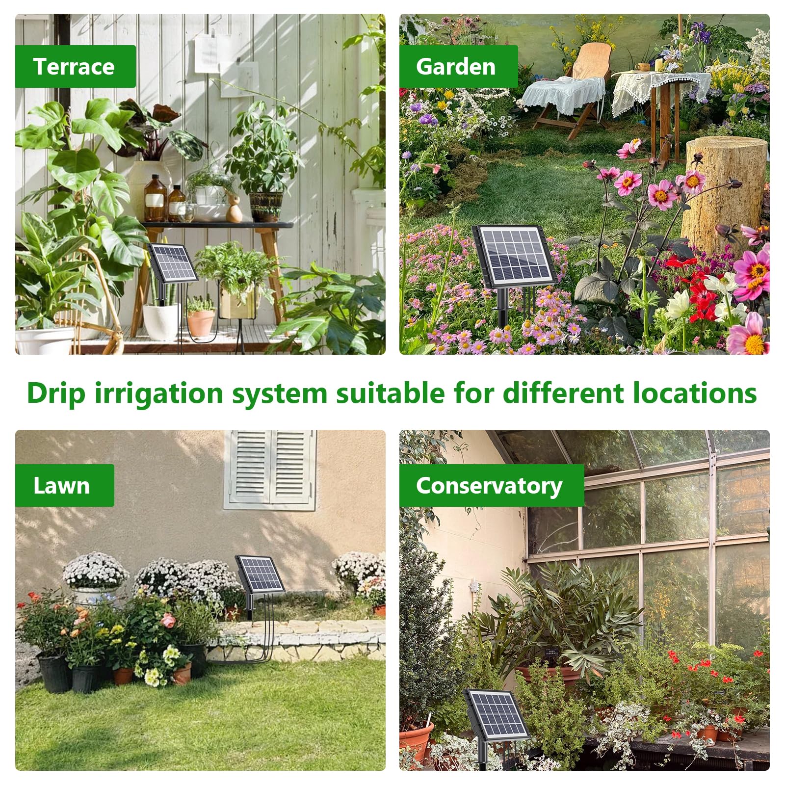 HEKIWAY high flow up to 900ml/min for quick watering
