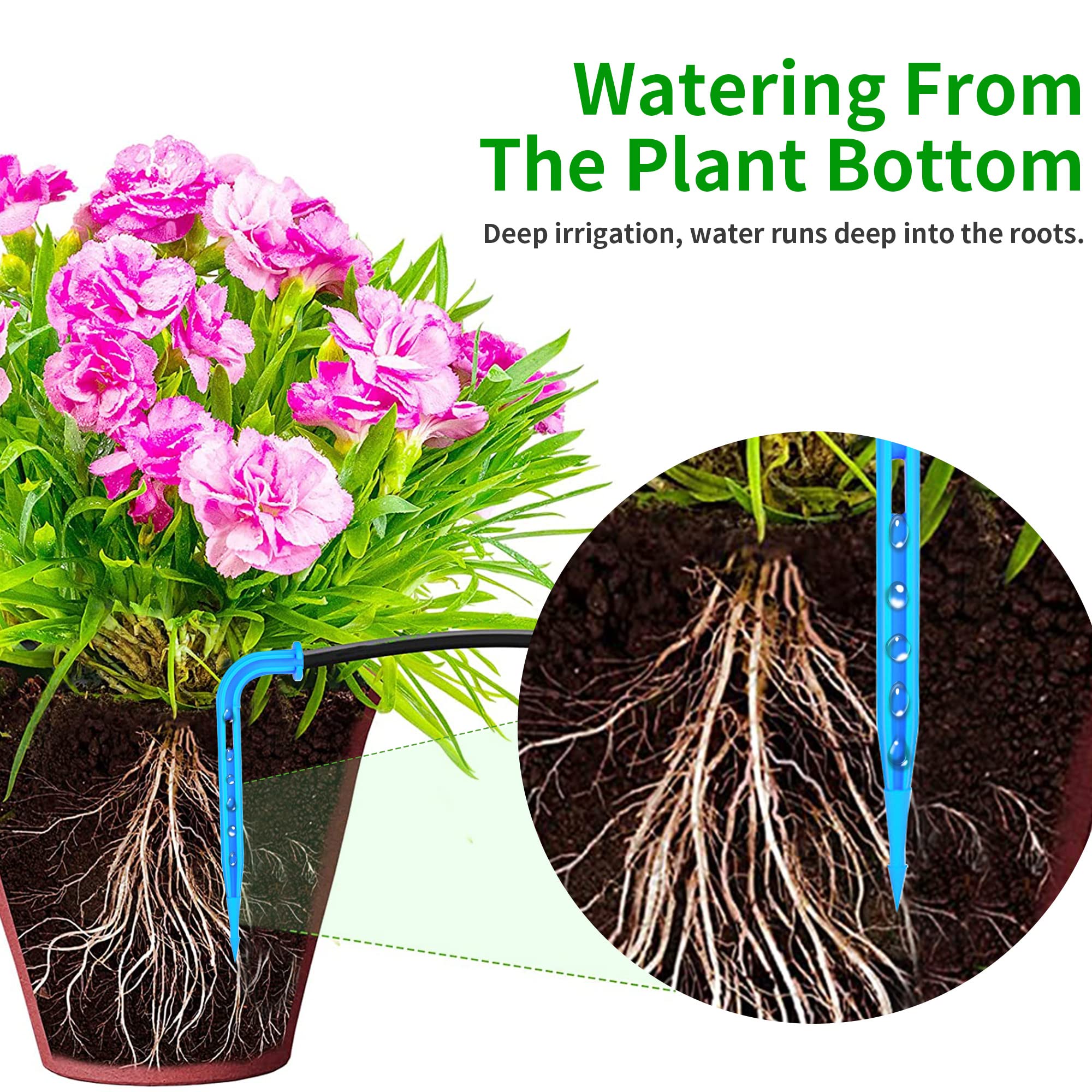 HEKIWAY 15-piece tee fittings shown for flexible irrigation branching.