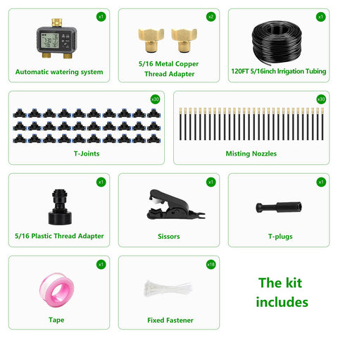 HEKIWAY water flow control adapts to plant needs and layouts.