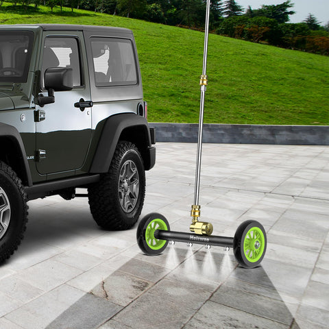 Heliwoo extension wand kit adds extra length for tough undercarriage areas
