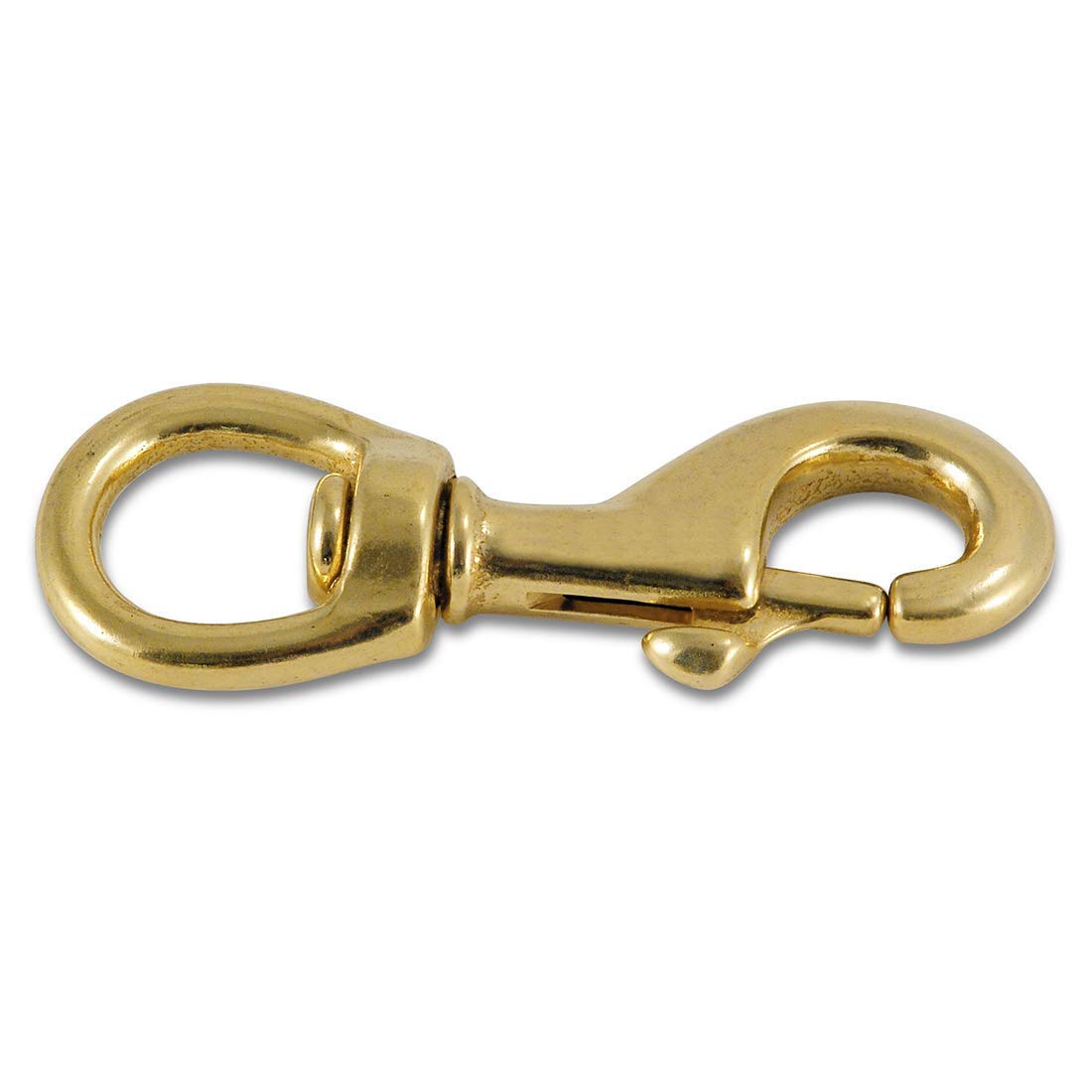 Helonge brass snap clip with swivel eyelet for banners and accessories