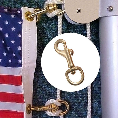 Helonge handbag and belt clip brass for stylish utility
