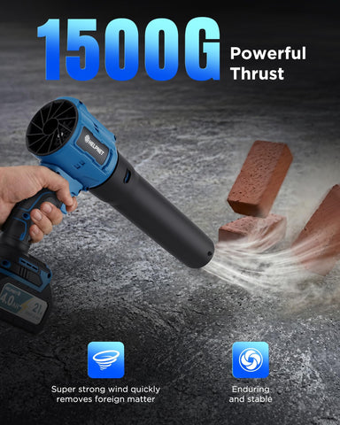 HelpNET dual-battery setup enables quick swaps to keep cleaning continuous.