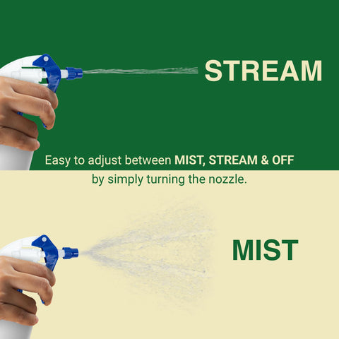Heluva Green ergonomic trigger offers durable performance for cleaning, gardening, and car care.