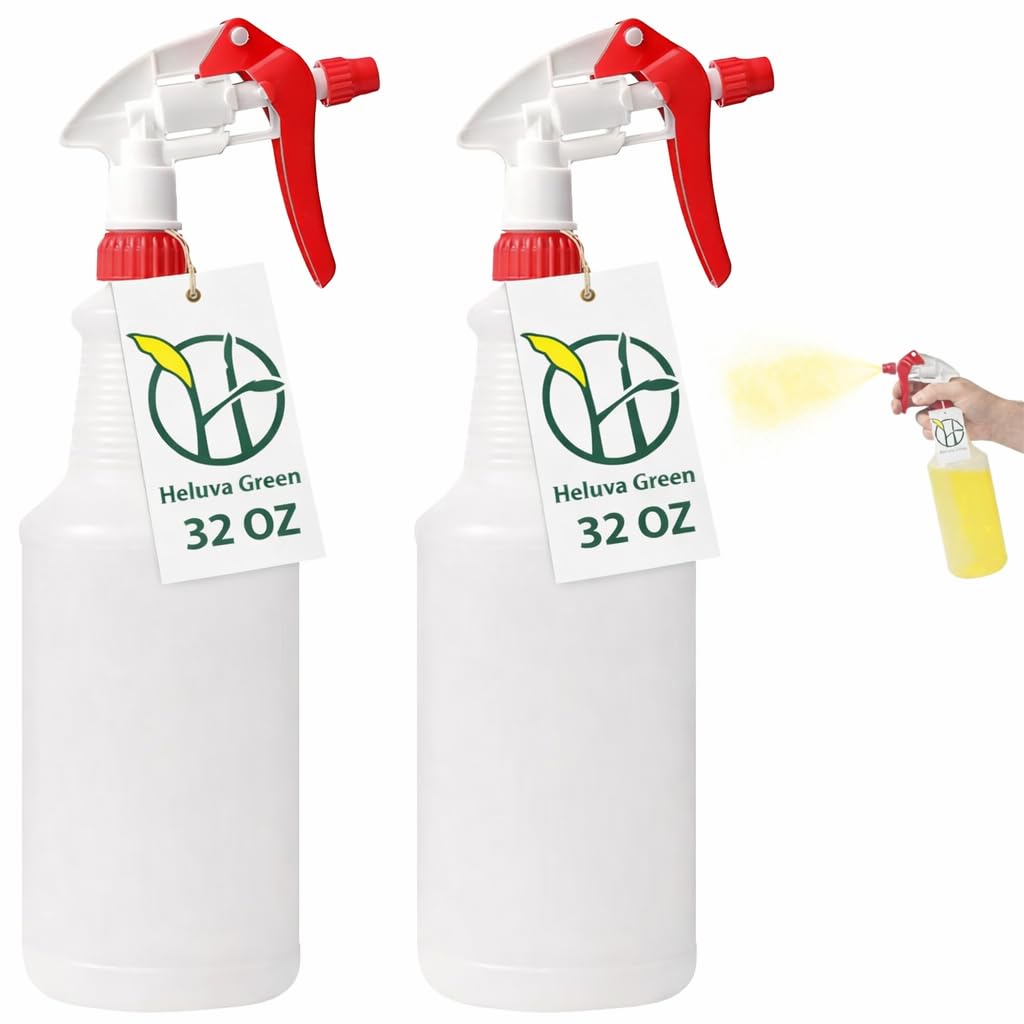 Heluva Green heavy-duty 32oz bottle front view for powerful cleaning tasks.