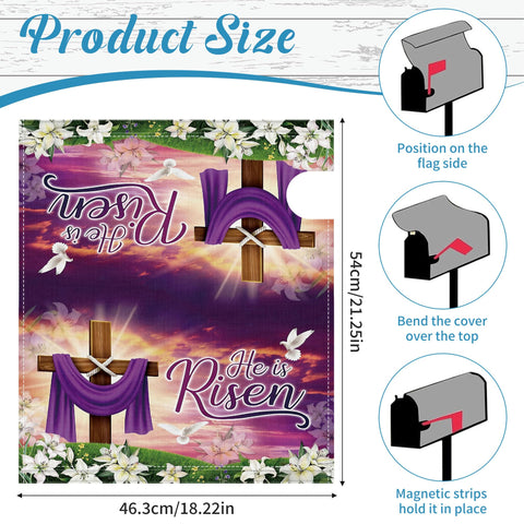 HemerVows He Is Risen mailbox cover adds faith-inspired curb appeal