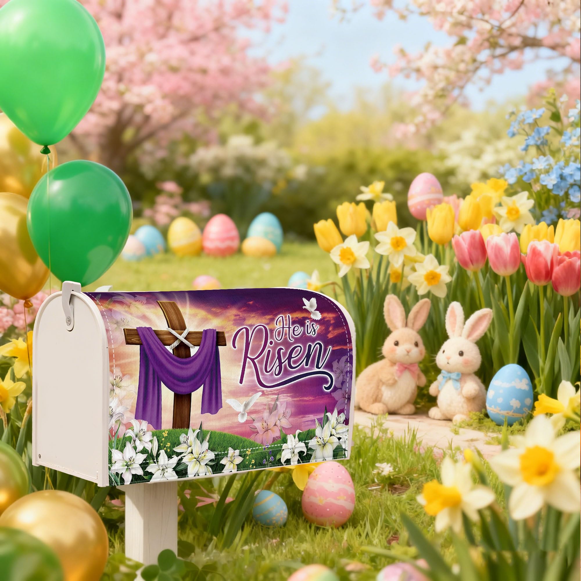 HemerVows outdoor yard decor adds Easter charm to your home