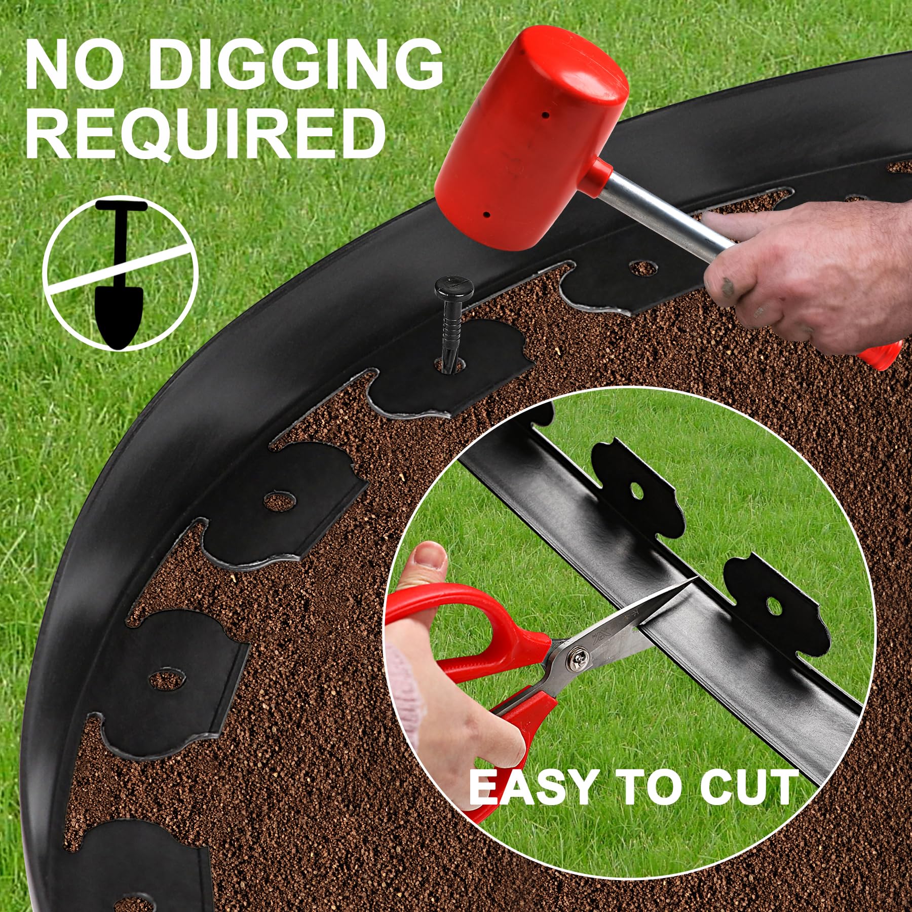 Hemikaki easy installation demonstrates quick no-dig setup.