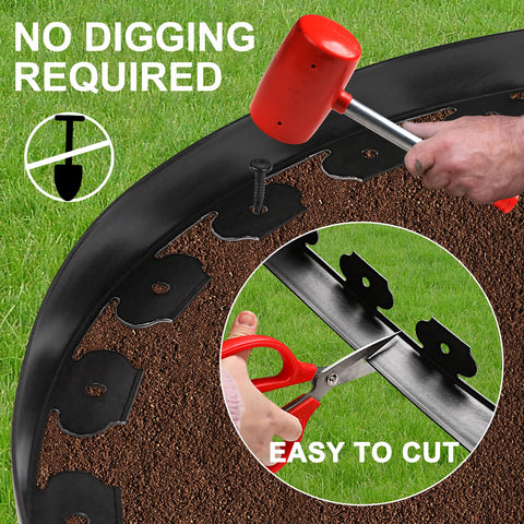 Hemikaki easy installation demonstrates quick no-dig setup.