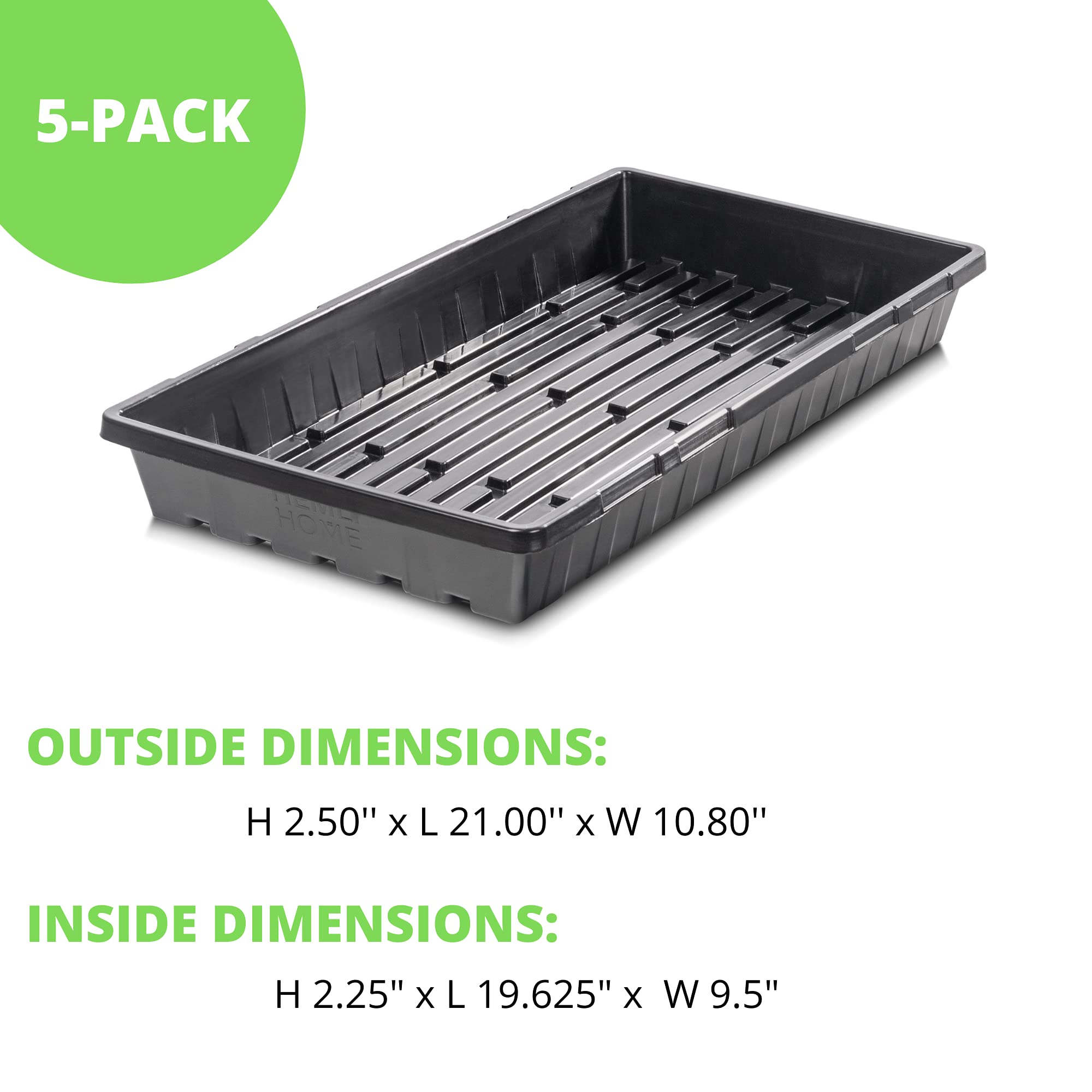 Hemlock Home Brewing 1020 trays BPA-free and food-safe for safe handling