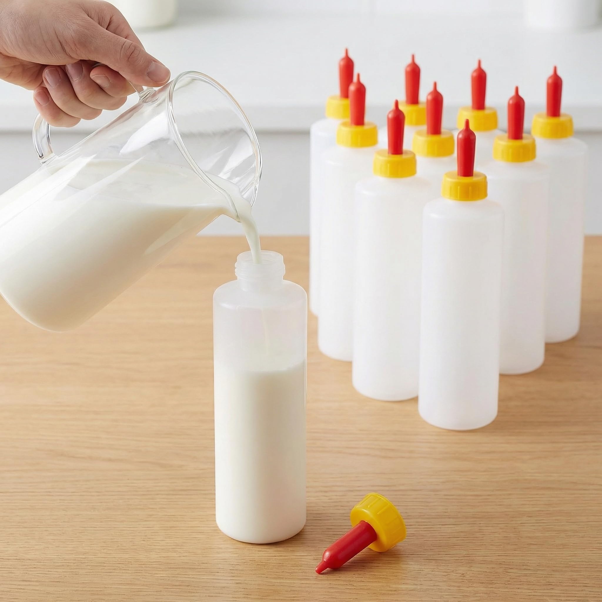 Hemoton anti-leak bottle design keeps feeding tidy
