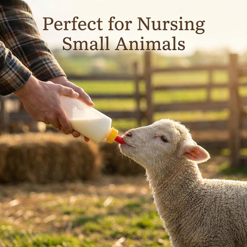 Hemoton durable goat nipple in soft rubber for long use