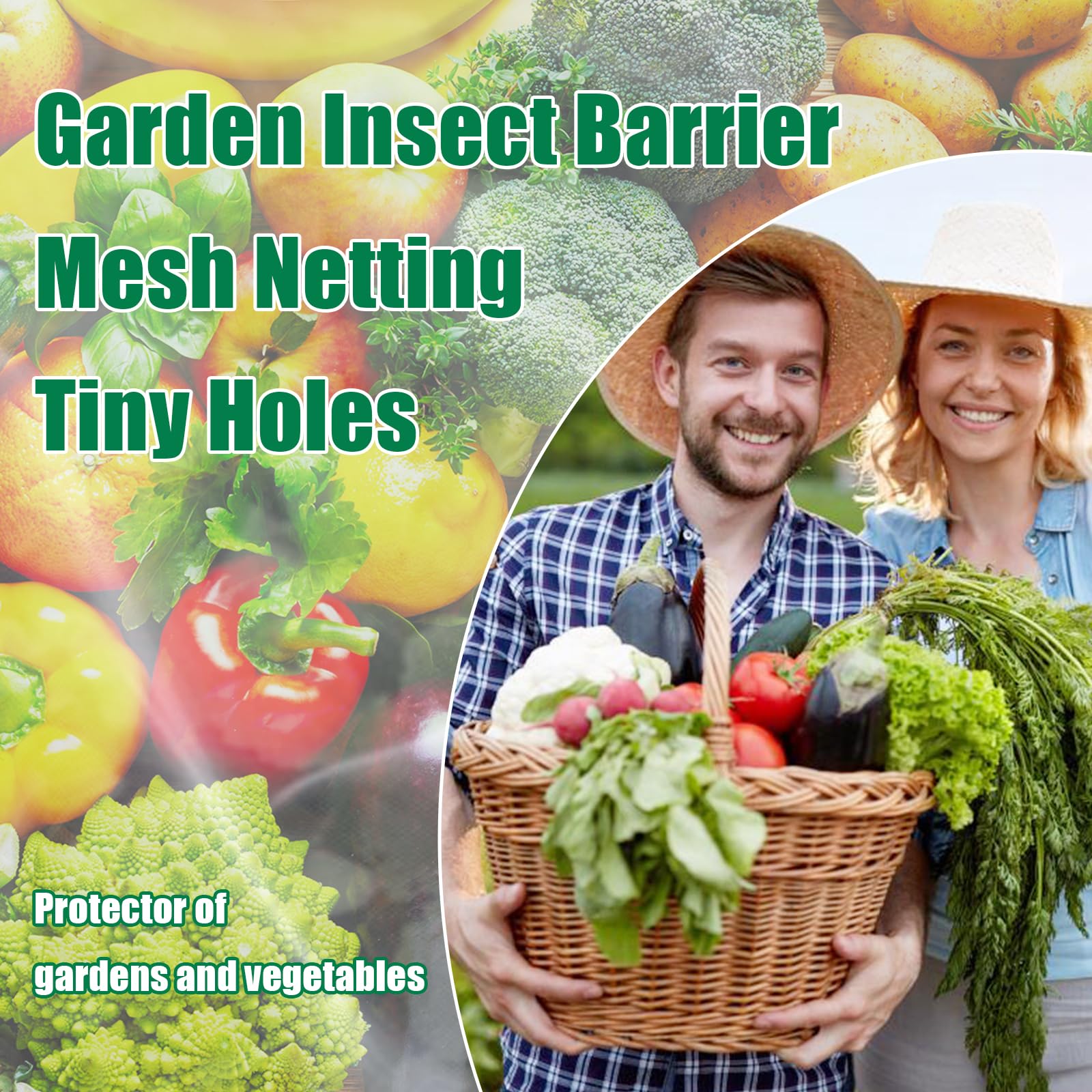 HENAYUK mesh lets water pass through for irrigation of crops