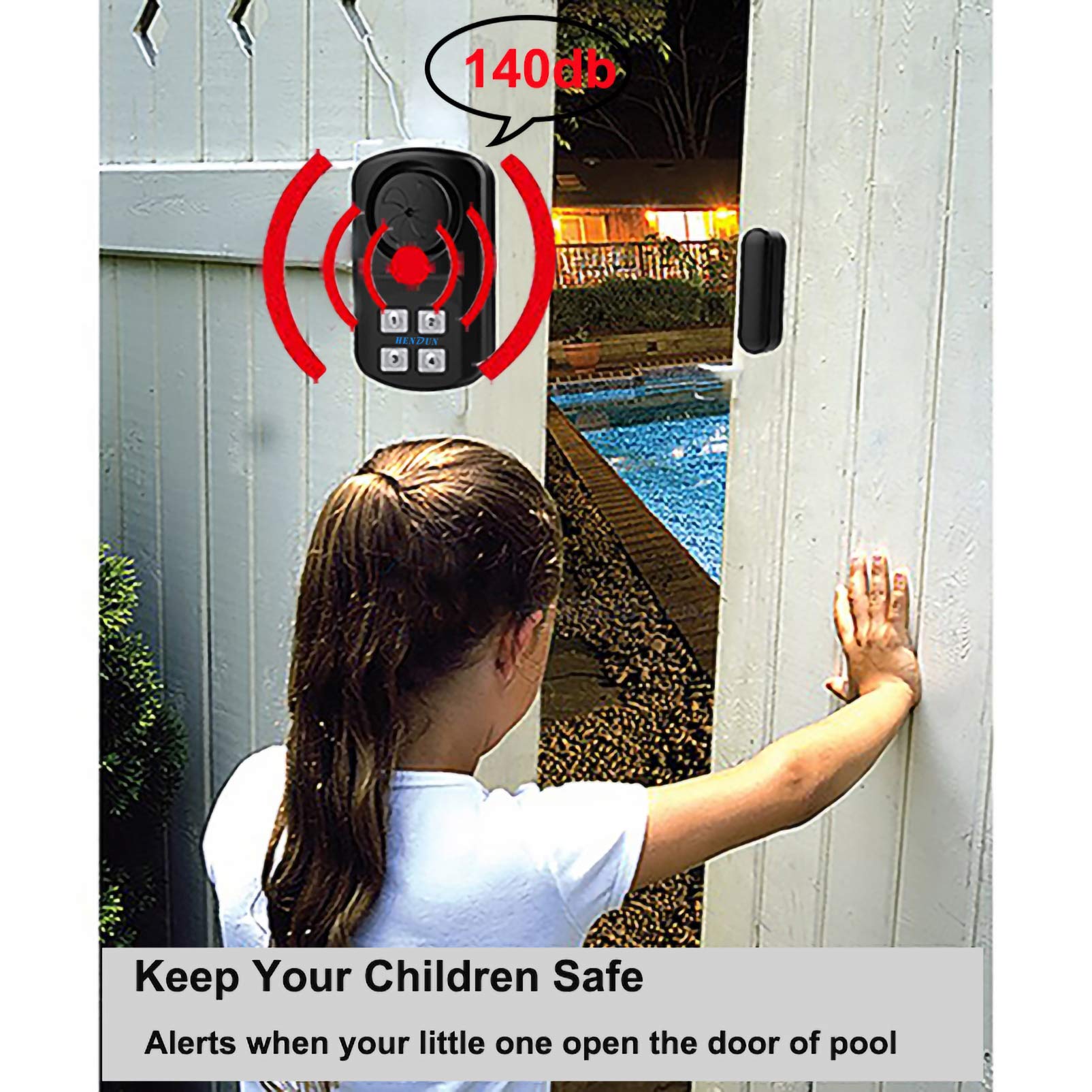 HENDUN low-battery beep indicator alerts when power is low