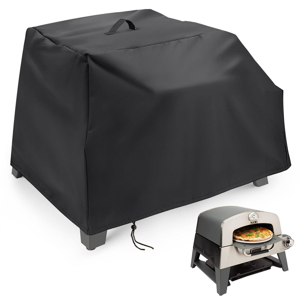 Hengme pizza oven cover for Cuisinart CGG-403 with outdoor fit protects against weather
