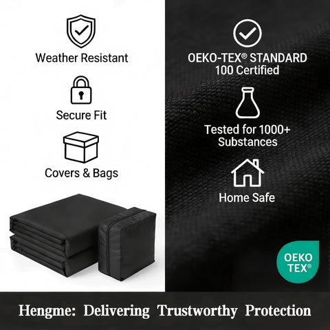 Hengme included storage bag supports compact, organized storage