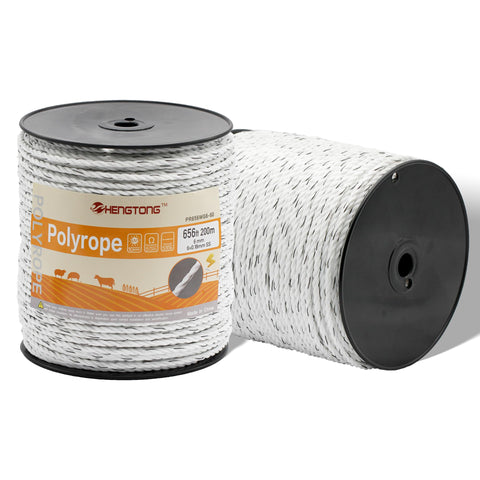 HENGTONG 6mm poly rope with SS conductors, strong performance with reduced resistance.