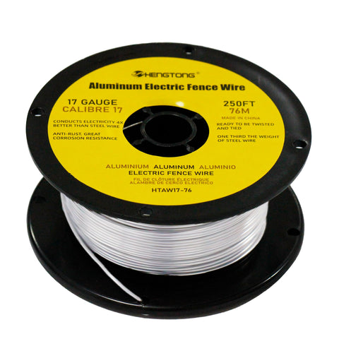 HENGTONG aluminum conductor wire offers 4x better conductivity for reliable fencing.