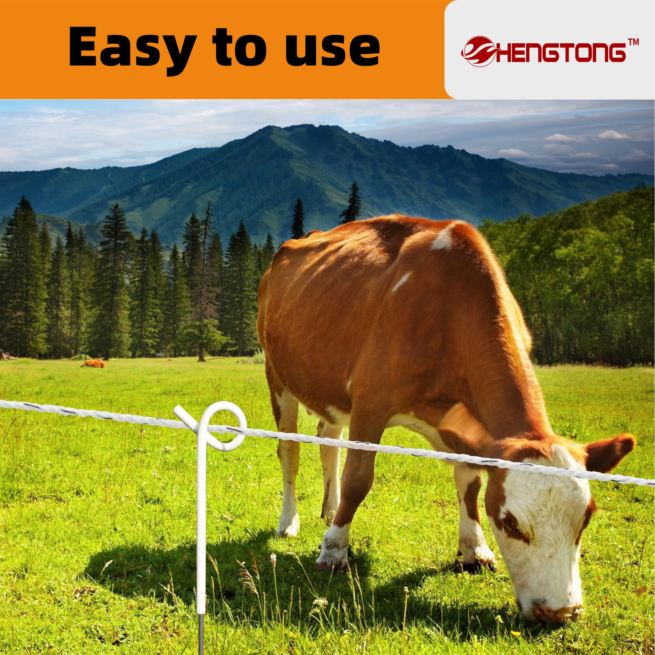 HENGTONG easy-install design helps quick setup, repairs, and rewinds in the field.
