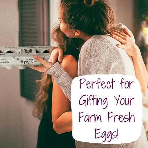 Henlay customizable cartons elevate hand gathered eggs presentation.