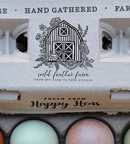 Sturdy, reusable Henlay carton designed to protect eggs during transport.