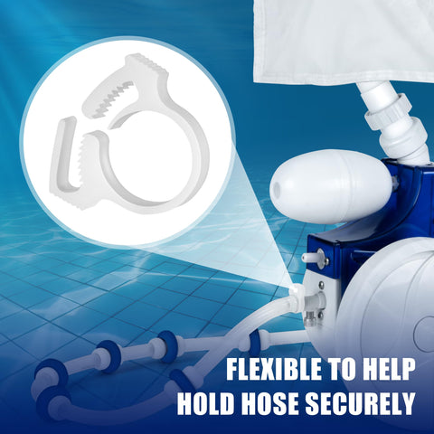 HENMI fastener secures Polaris 480 hose tail for smooth operation