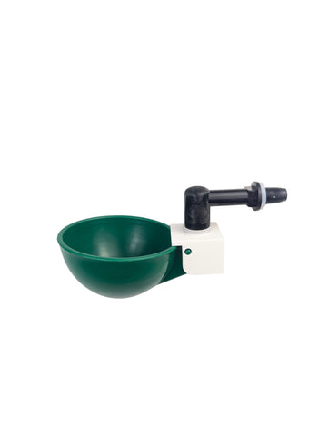 Hen's Choice durable plastic waterer offers long-lasting use in busy coops.