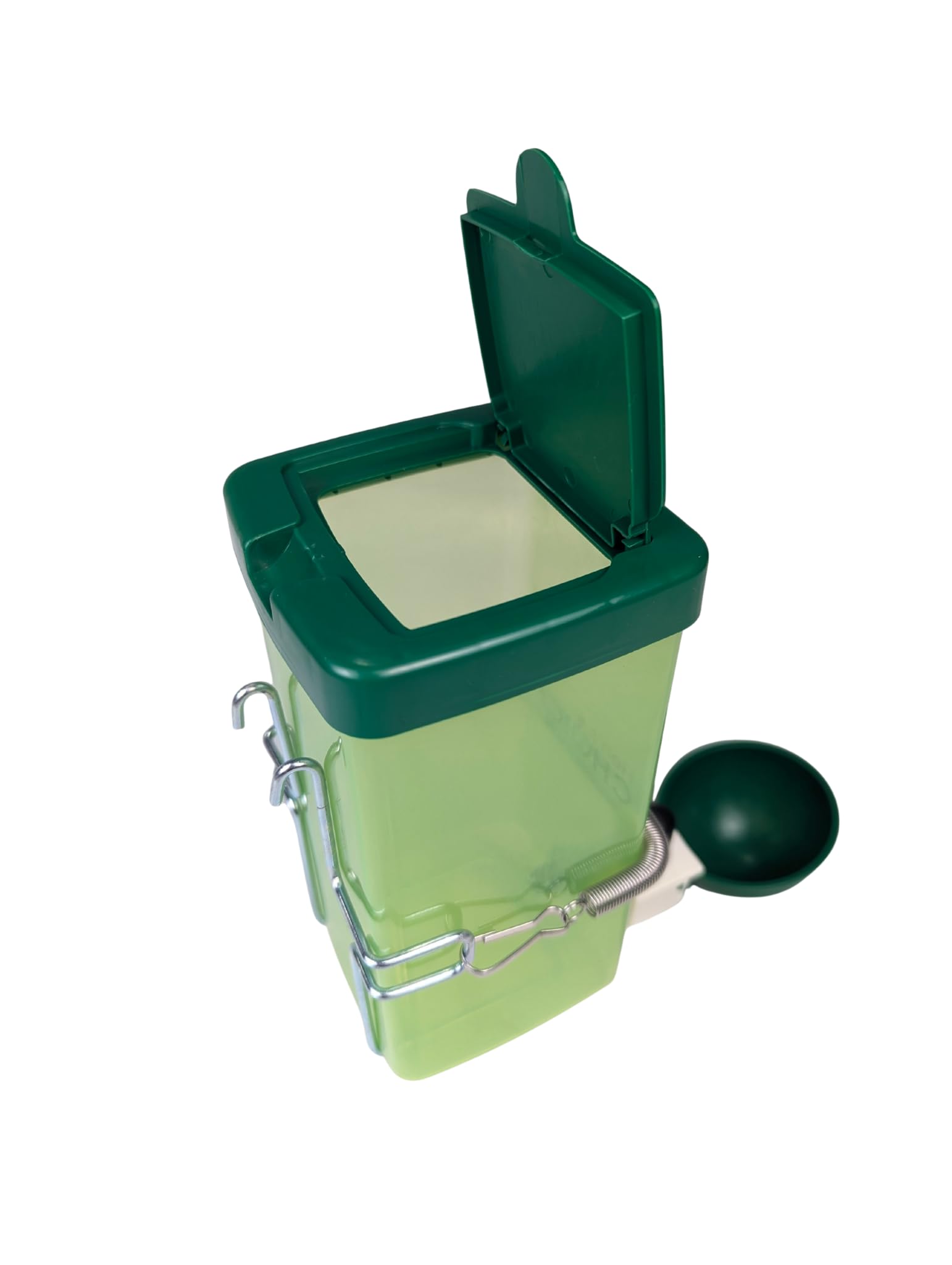 Hen's Choice poultry waterer assembly includes hardware for straightforward installation.