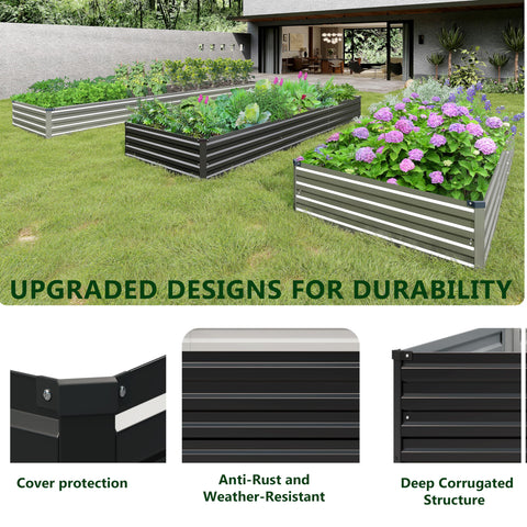 Henshwon planting vegetables, herbs and flowers in raised bed