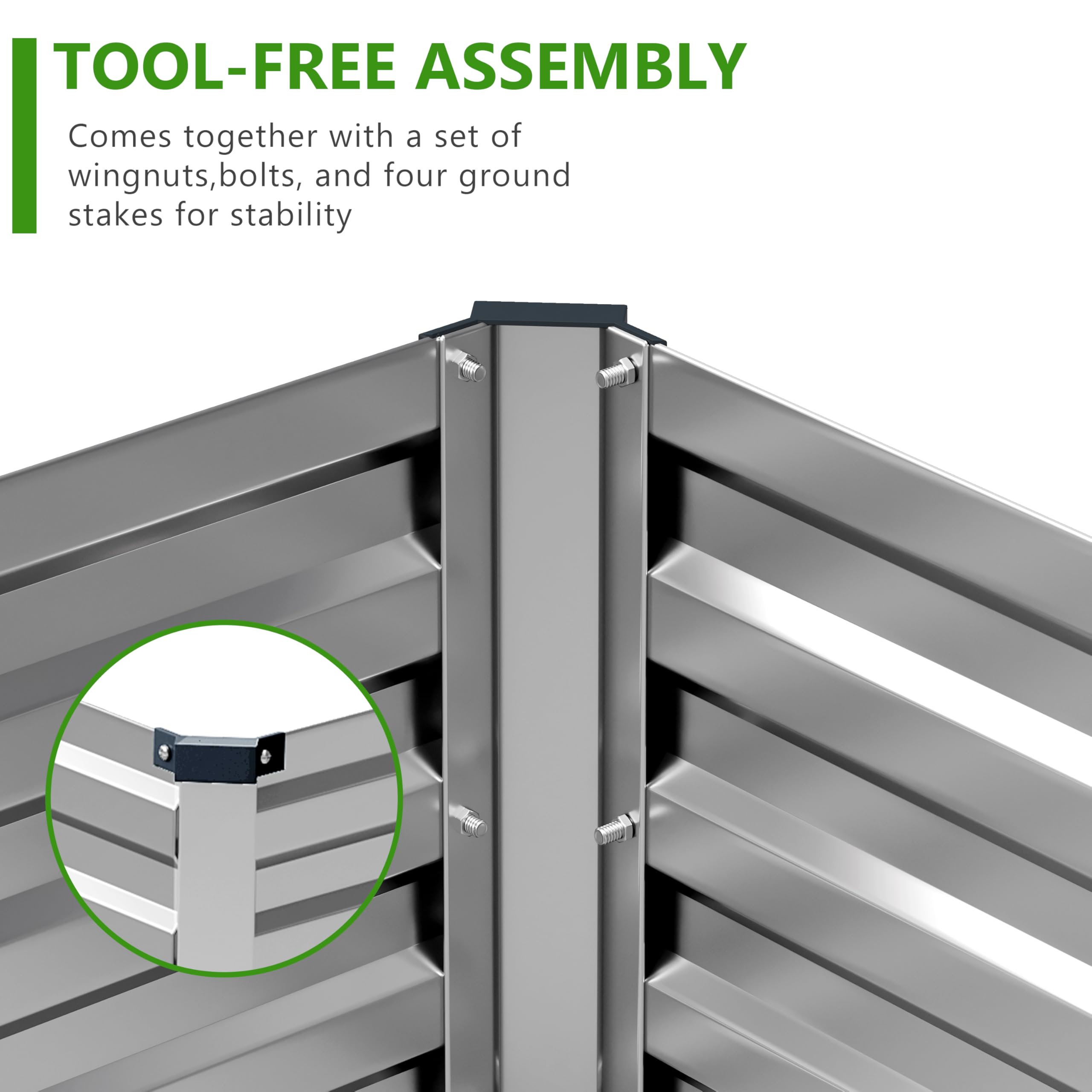 Henshwon two-pack packaging enables compact storage before setup