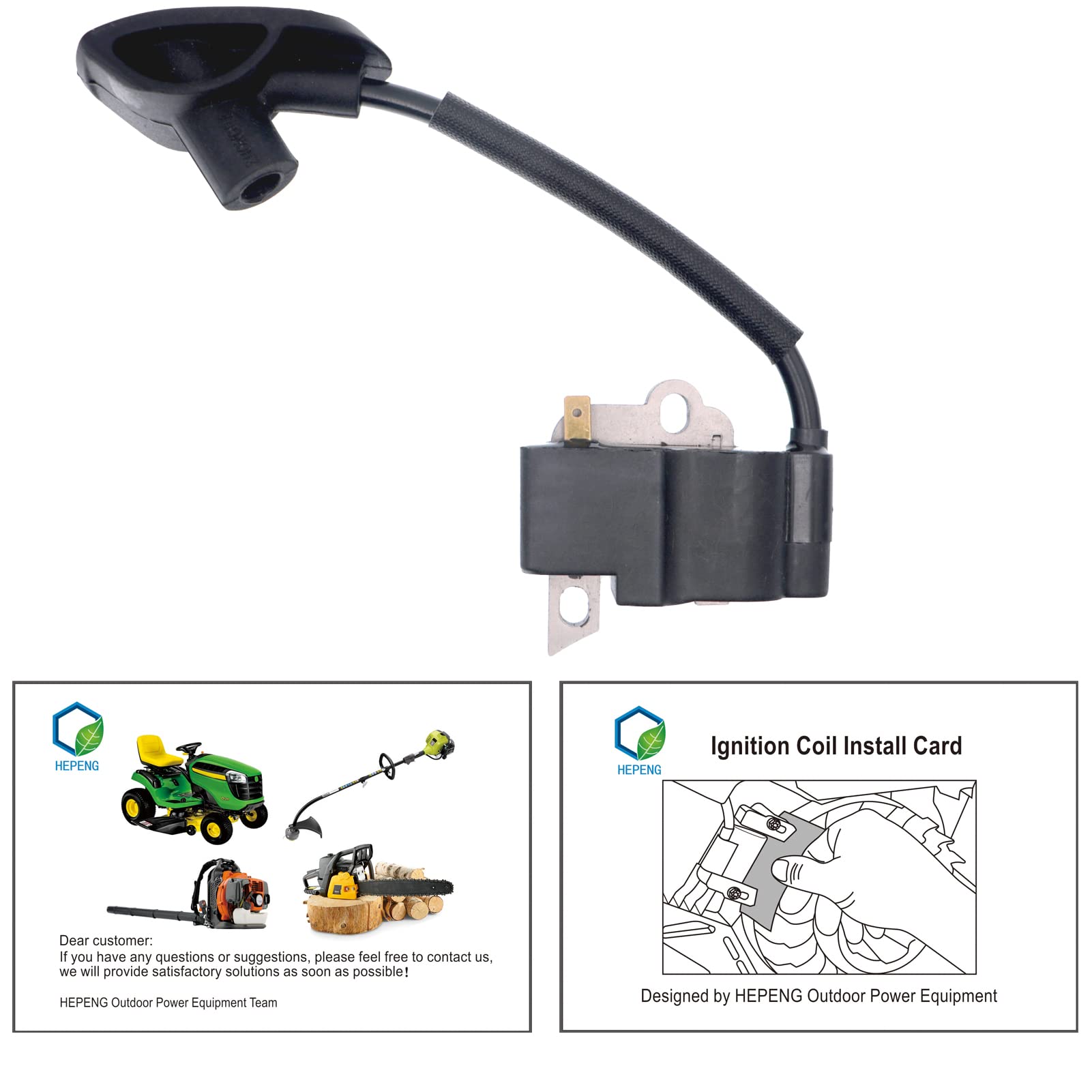 HEPENG ignition coil demonstrates strong spark output for reliable starts