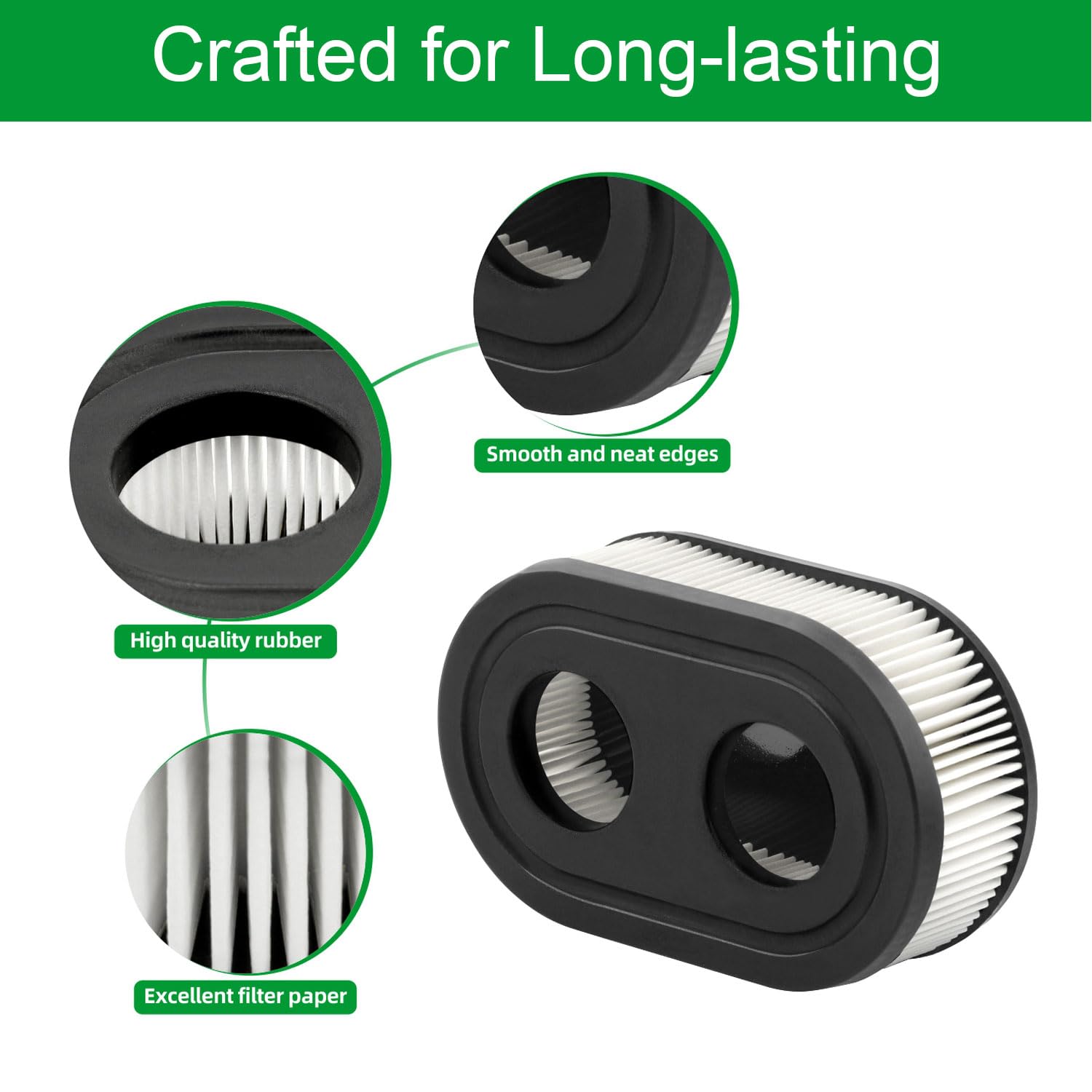 Easy-to-install replacement with OEM-standard fit for quick maintenance.