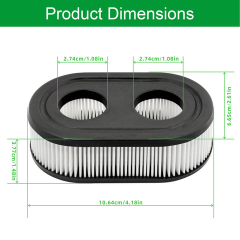 Value pack of 10 filters supports ongoing lawn care routines.