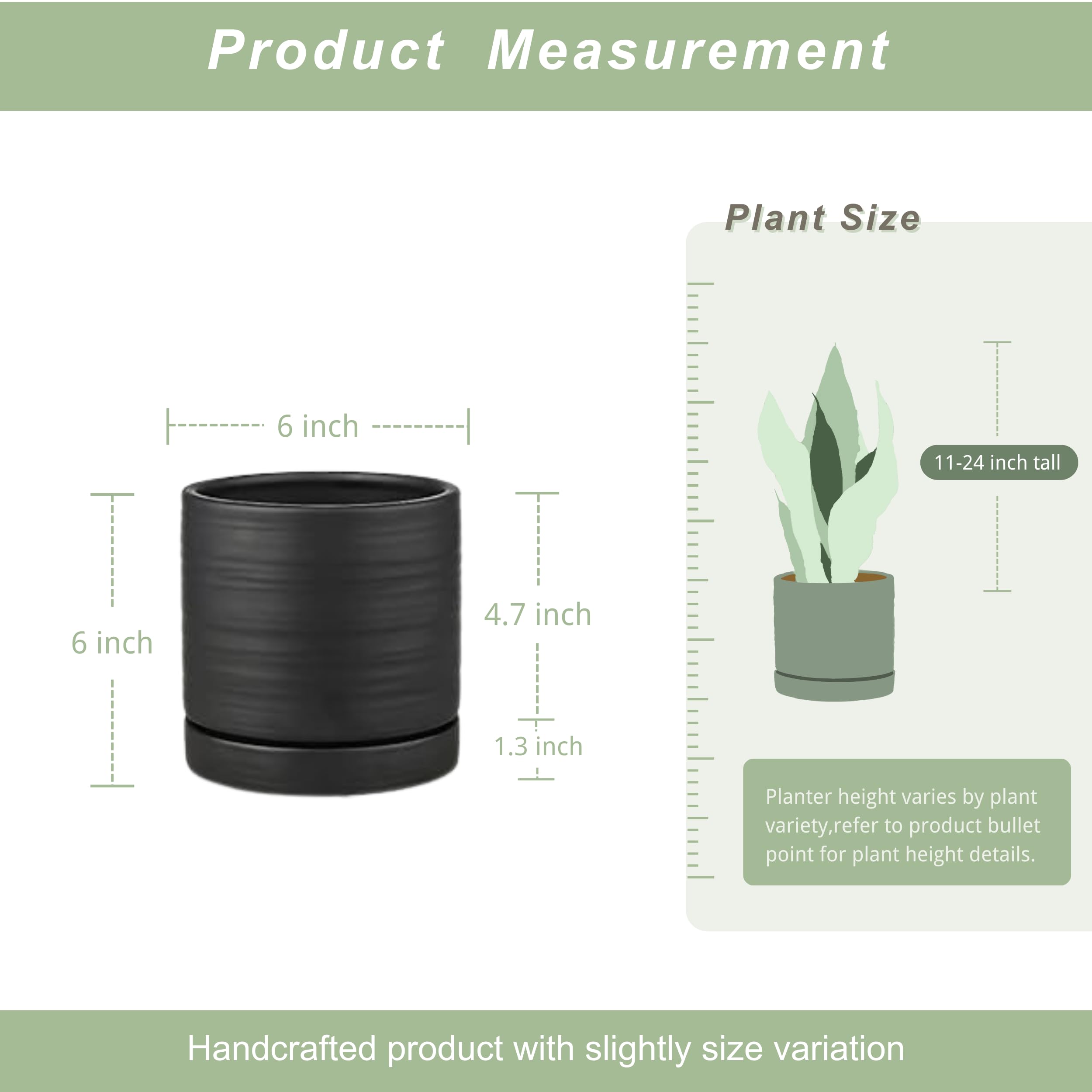 HERDUK indoor/outdoor planter with saucer keeps surfaces dry and clean.