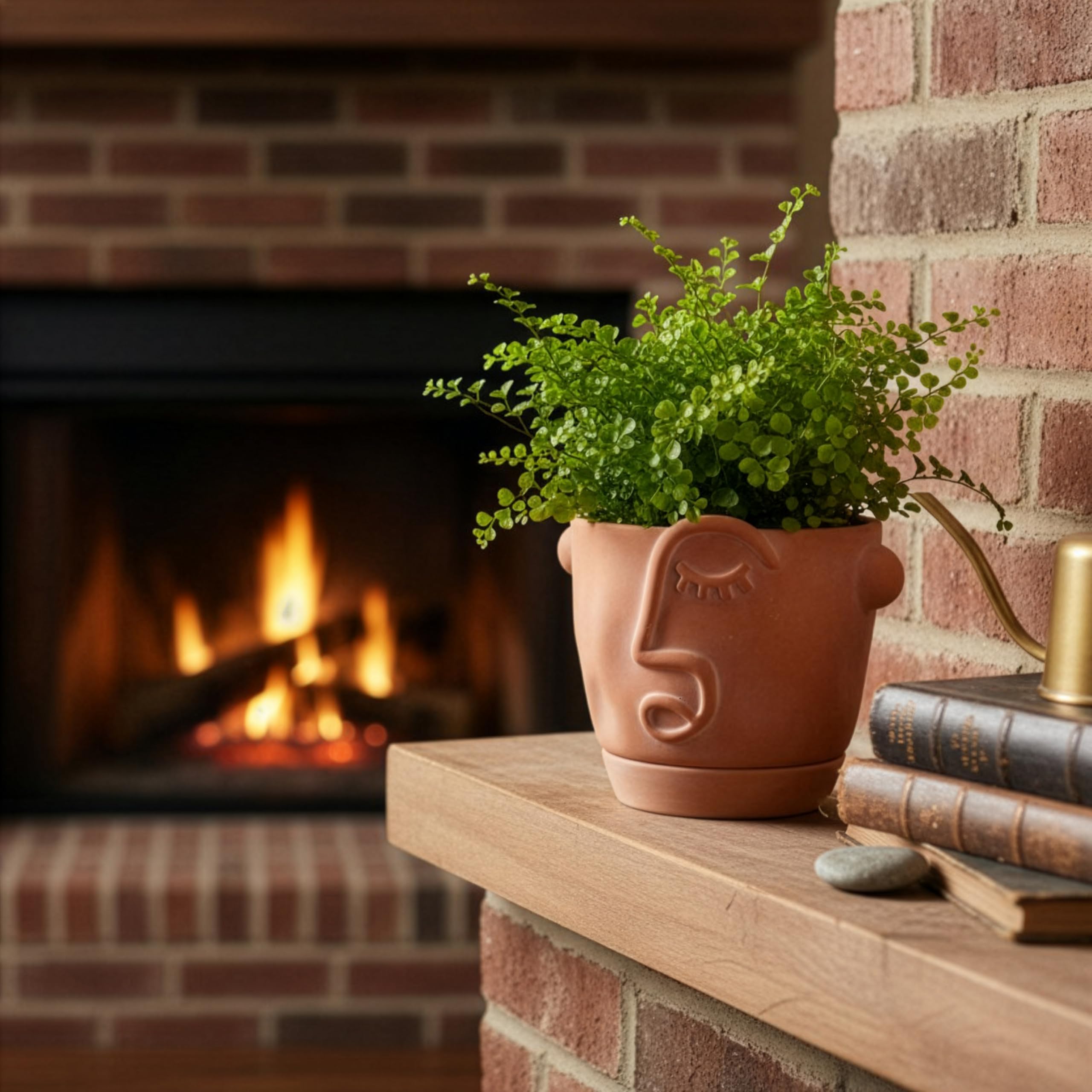 HERDUK succulent in 6 inch planter highlights compact size