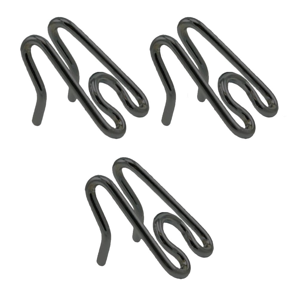 Herm Sprenger black stainless steel links 2.25 mm, ideal for durable collar customization.