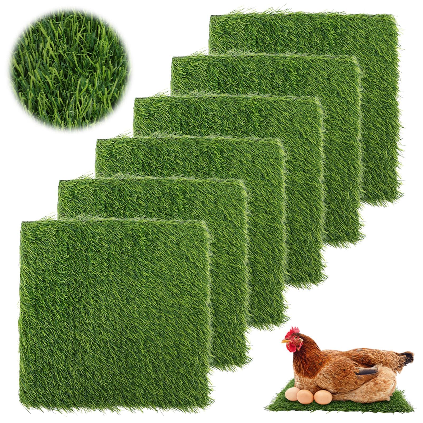 Six-pack Herxsin nesting mats, 12x12 inches, easy to shake and rinse.