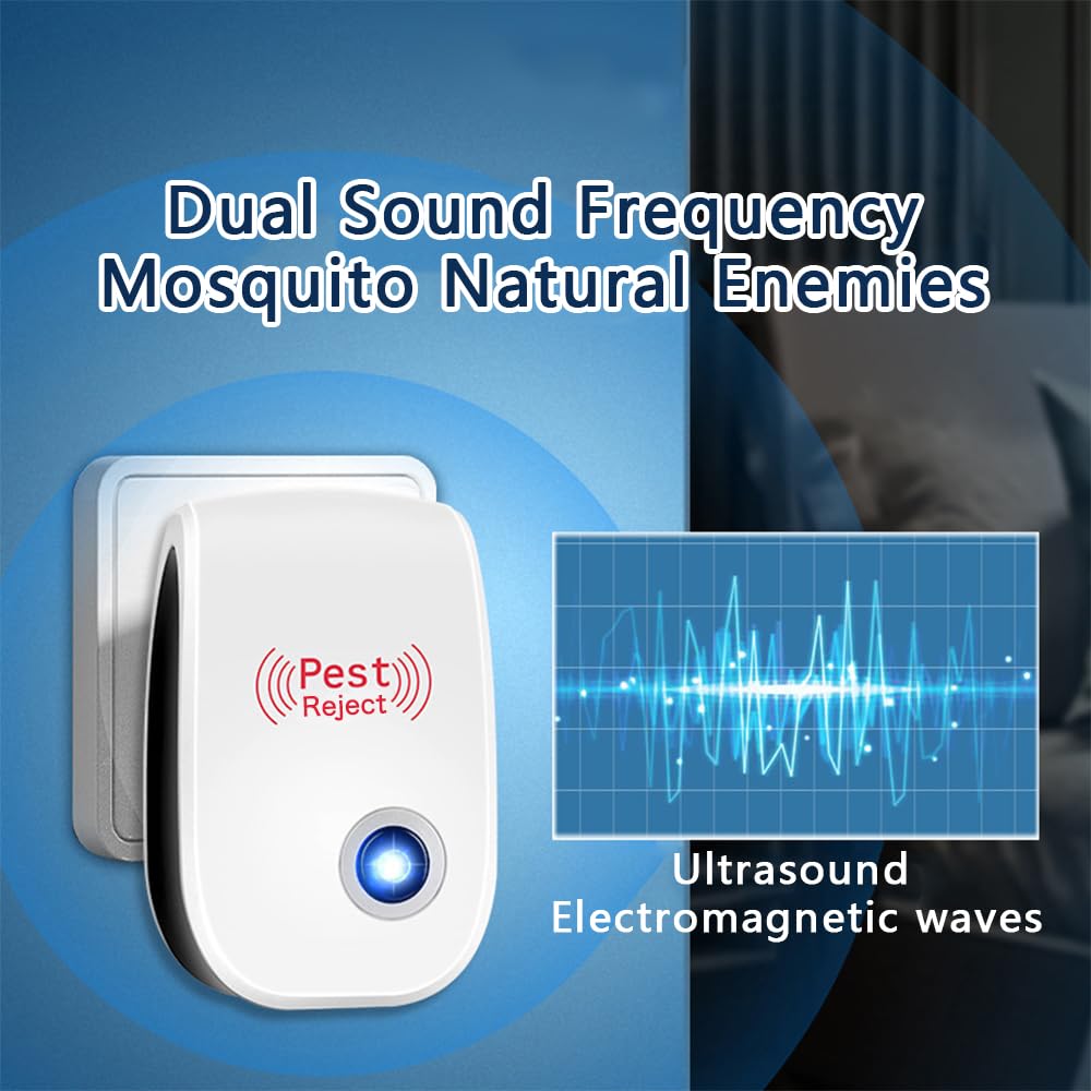 Hescaz Ultrasonic Pest Reject protecting a garage storage area.