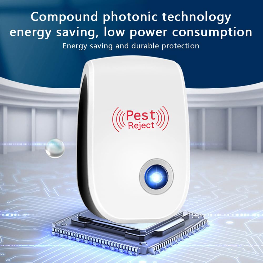 Hescaz Ultrasonic Pest Reject is safe for people and pets.