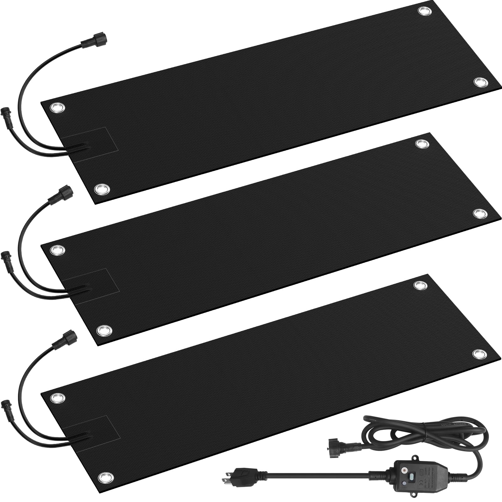 HETFOENT heated snow mats on stairs for safer winter footing