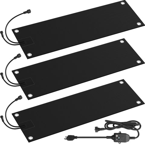 HETFOENT heated snow mats on stairs for safer winter footing