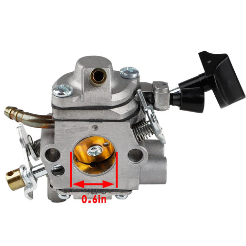 Hettluo BR600 carburetor kit included for quick, complete replacement