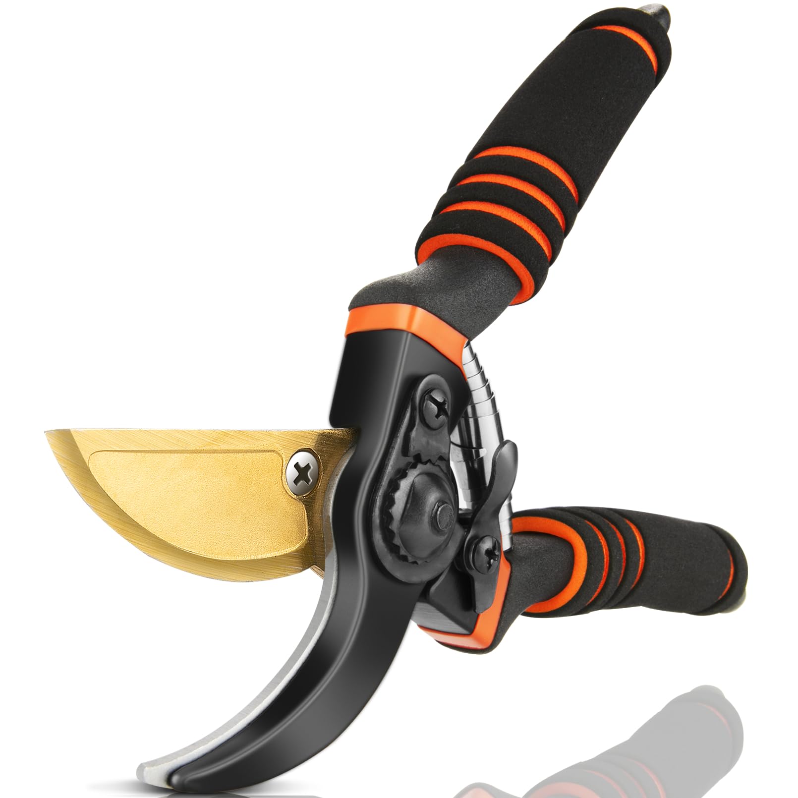 Hewog pruning shears showcasing ultra sharp blade for clean cuts.
