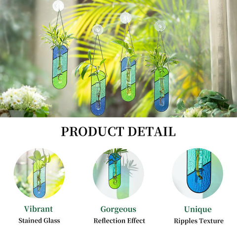 Hewory DIY vase option supports small buds or roses.