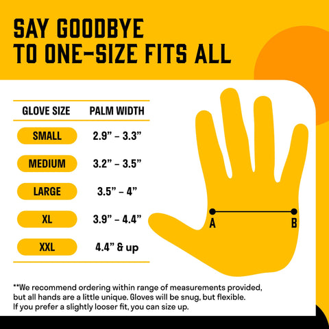 Hey Grill Hey Pitmaster Gloves are waterproof and easy to wipe clean after sauce bites.
