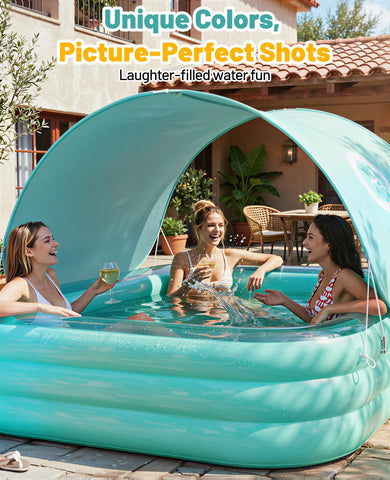 HeySplash pool doubles as a ball pit or sandbox for extra play.
