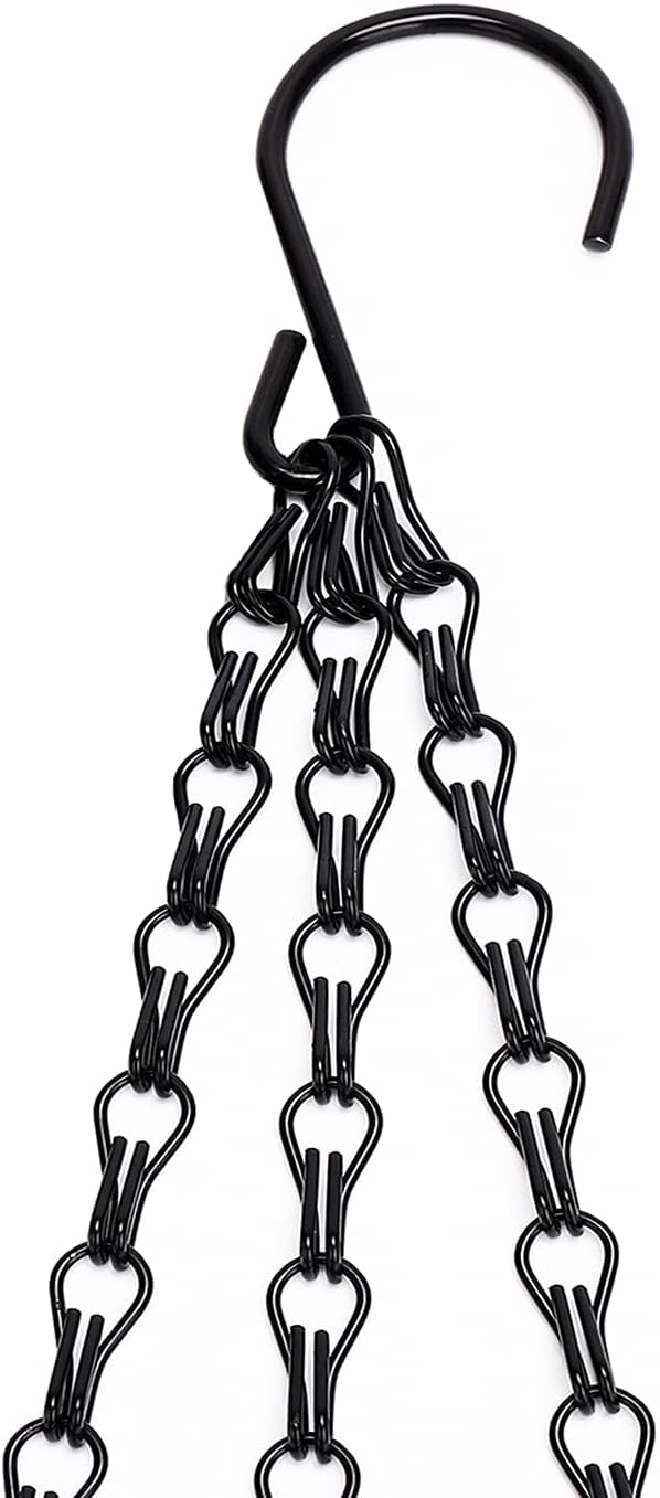 Heybe adjustable hooks for customizing height of baskets or lanterns.