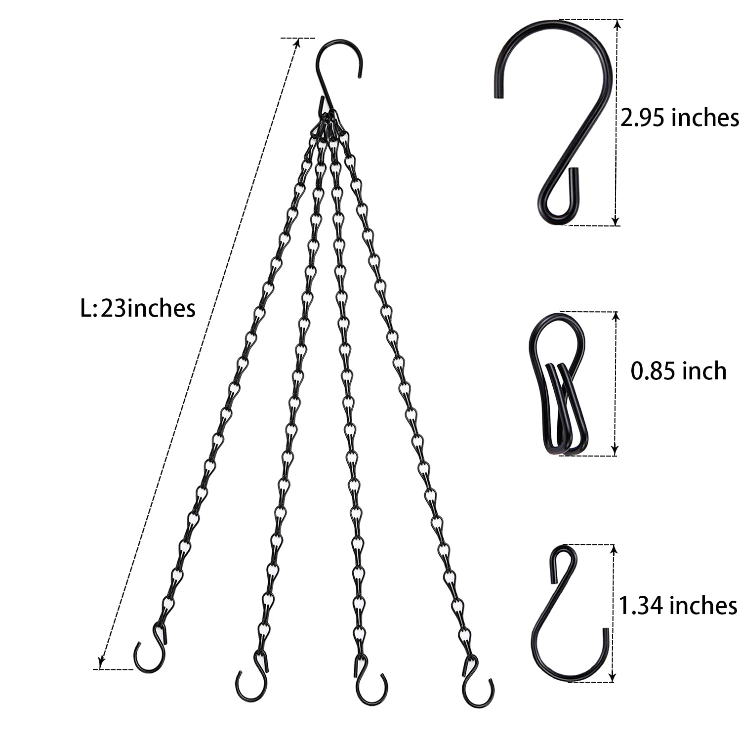 Heybe four-leads chain setup emphasizing strong load capacity