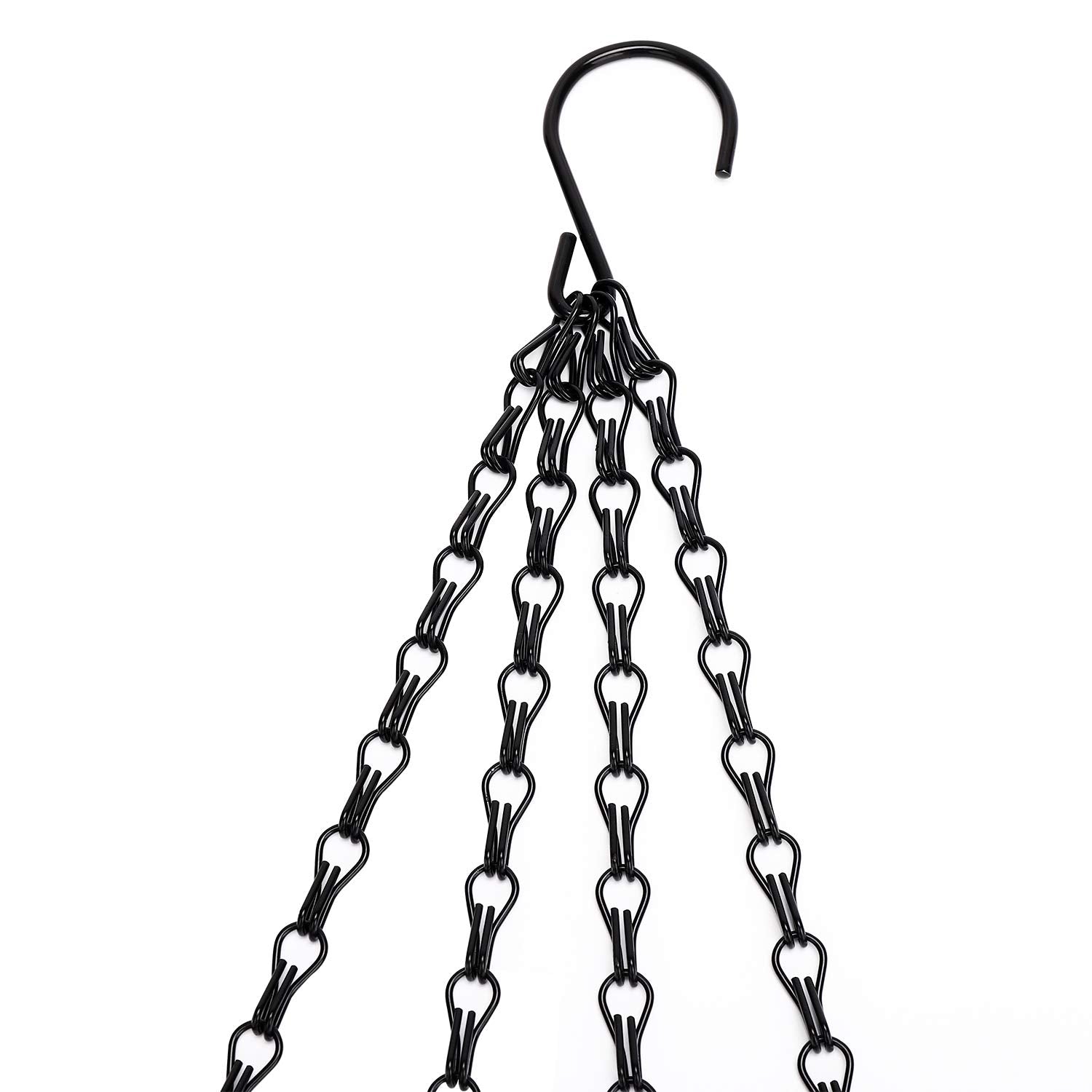 Heybe iron plant hanger offers durable support for planters